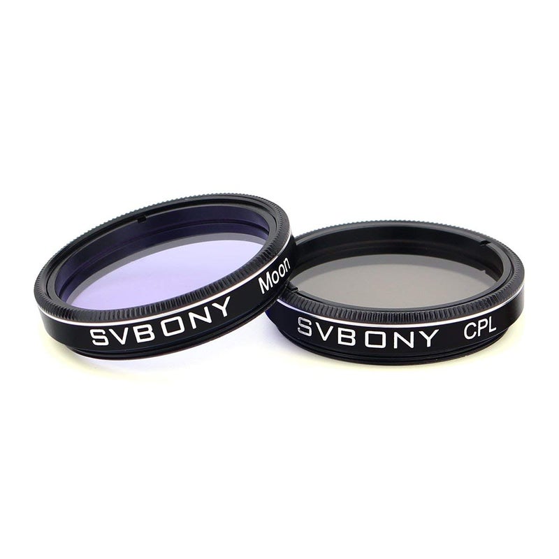SVBONY Telescope Filter 1.25" Moon, CPL, Five Color Filters Kit for Enhance Lunar Planetary Views&Contrast Reduce Light Pollution(7PCS) - Image 4
